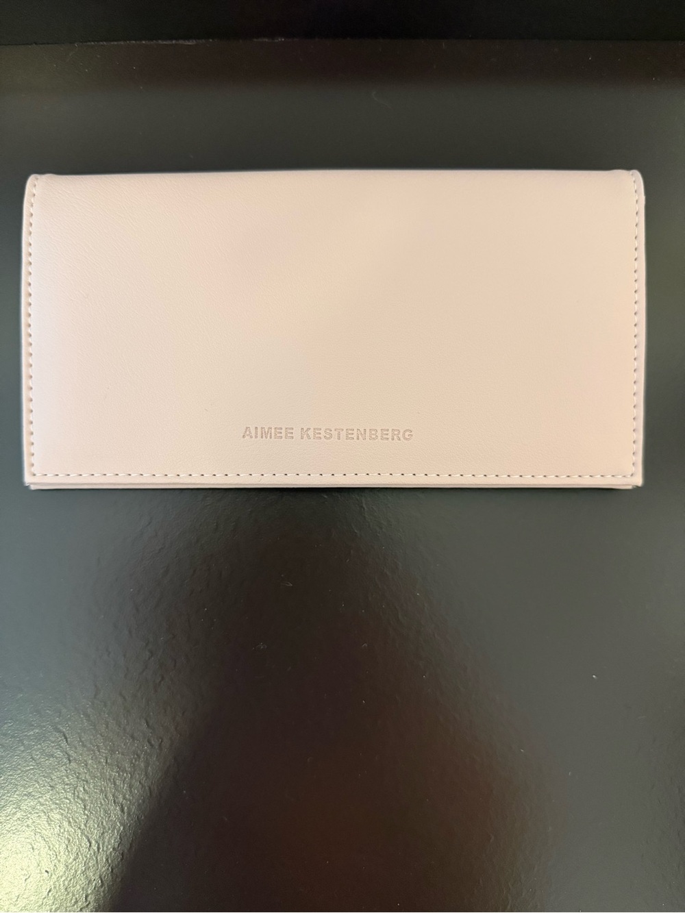 NWT Aimee Kestenberg Blush Pink Continental Wallet